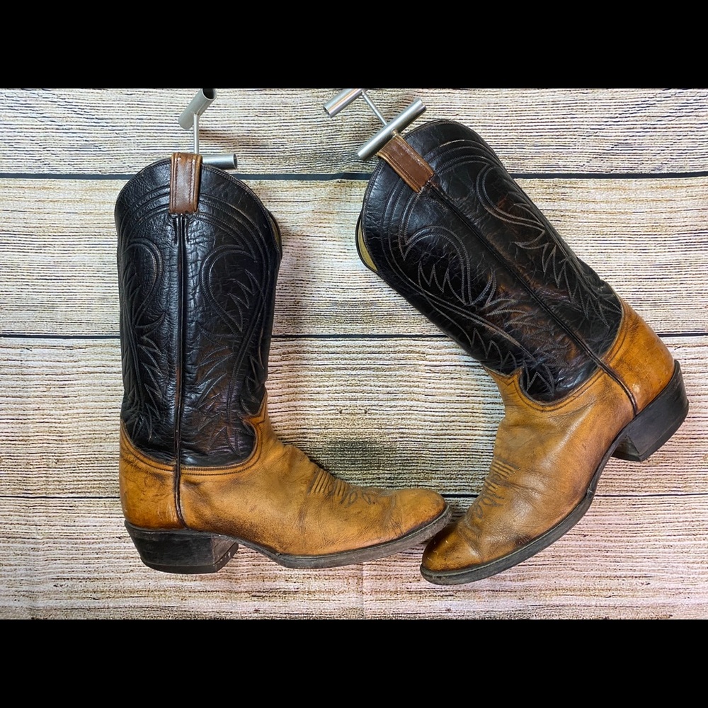 Men's Leather Cowboy Boots